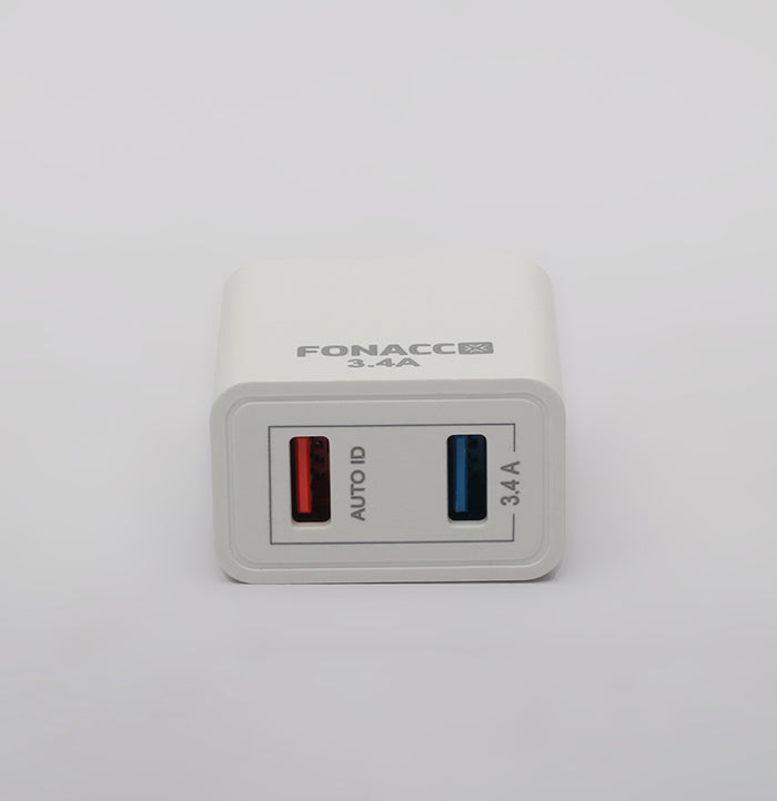 3.4A Two USB Ports Auto ID Charger