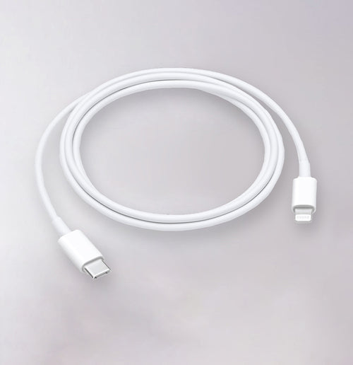 Type C to Lightning PVC Cable - 12 Watts