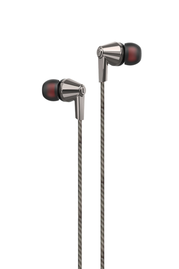 FONACC Funky Wired Earphone with Mic, 3.5mm Connectivity, 10mm Dynamic Drivers for Enhanced Bass, Lightweight and Durable Design